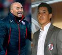 Sampaoli lucha con Gallardo para ser el mejor DT de América