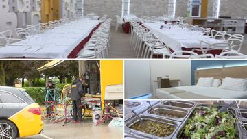 ¿Qué necesitan los ciclistas de La Vuelta en los hoteles?