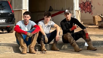 Es hermano de un ex Colo Colo y viajó a ayudar a las víctimas en Valencia: “Esto es una locura”