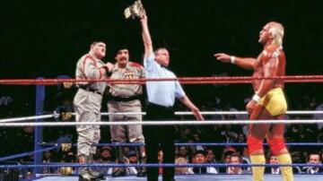 WrestleMania 7. Hulk Hogan derrotó a Sargento Slaughter