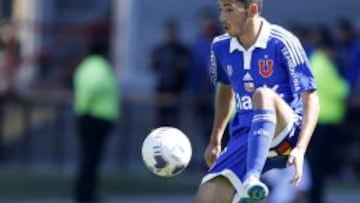 Cristi&aacute;n Cuevas defendi&oacute; a Universidad de Chile. 