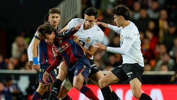 Valencia - Levante en directo: LaLiga EA Sports hoy, en vivo