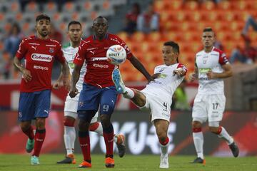 Independiente Medellín empata 2-2 contra Once Caldas en el estadio Atanasio Girardot de la capital antioqueña, en partido de la fecha 7 de Liga Águila 2018