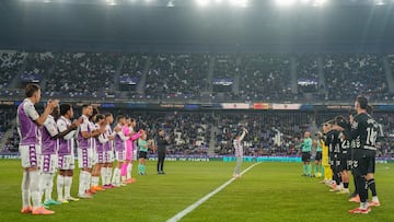 Valladolid. 29/11/25. Partido entre el Real Valladolid y el Málaga. PHOTOGENIC.