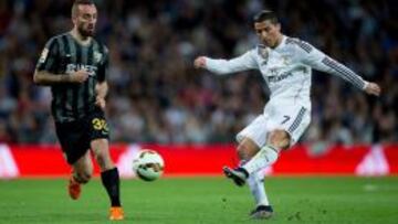 Cristiano ha conseguido 323 goles en el Madrid en 308 partidos. Ya ha igualado el récord de Raúl.