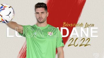 Luca Zidane, nuevo jugador del Rayo.