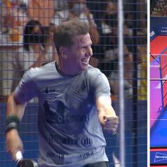 Era el partido del año y un mito del pádel estaba on fire: el resto legendario de Paquito Navarro