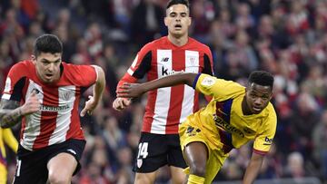 Capa ante el Barça en Copa.