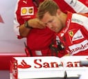 Vettel: "Tuvimos un problema en la caja de cambios"
