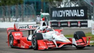 Después de diez carreras, Juan Pablo Montoya es líder en la IndyCar.