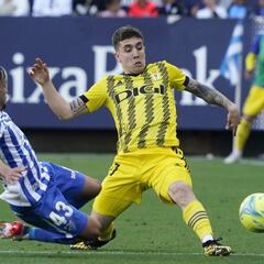 Aprobados y suspensos del Málaga: lo mejor Víctor Olmo y lo peor la lesión de Jozabed