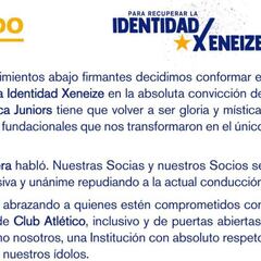 Ameal no irá a la reunión que convocó Angelici