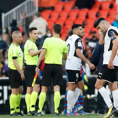 Carlos Soler: "Nos hemos llevado un baño de realidad"