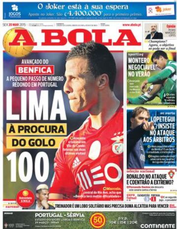 Portadas de la prensa deportiva