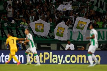 Gran partido en el Atanasio Girardot entre Nacional y Bucaramanga. Los dos equipos mostraron un buen juego.