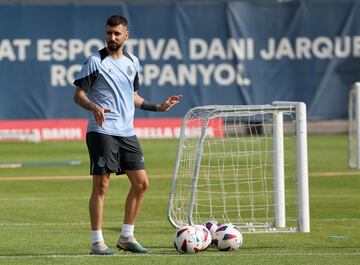 Álvaro Vadillo, con el Espanyol.