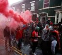 Dos hinchas italianos, acusados por la agresión en Liverpool