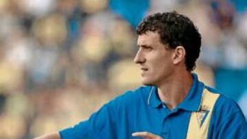 <b>TRANQUILO. </b>Gracia saca pecho y defiende el compromiso de todos sus jugadores con el proyecto.