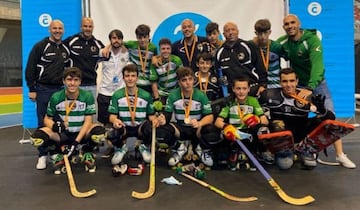 El equipo infantil del Alcobendas, bronce nacional en A Coruña.