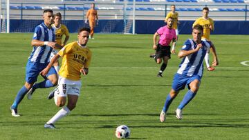 Águilas y UCAM Murcia B firmaron tablas en El Rubial.