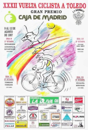 Cartel de la Vuelta a Toledo de 1997