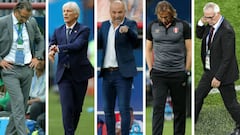 Los técnicos argentinos pinchan en la primera jornada de Rusia