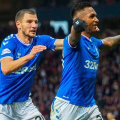 Alfredo Morelos marca doblete y Rangers regresa a una final