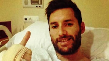 Rudy, operado con éxito de su lesión en el dedo anular