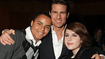 La hija de Tom Cruise sube de rango en la Cienciolog¨ªa y agradece al actor