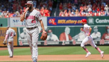 Jake Arrieta no tuvo su mejor actuación contra los Cardinals y 2017 tampoco está siendo su mejor año.