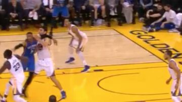 El codazo de Westbrook a Pachulia que desató la guerra