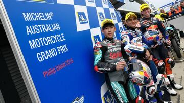 Martín entre Sasaki y Binder.