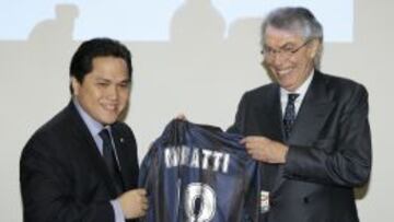 Thohir y Moratti.