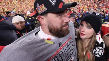 Taylor Swift celebró la obtención del tricampeonato de la AFC.