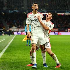 Di María mete al Benfica en la Europa League