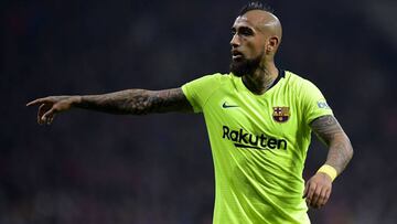 Vidal vuelve a ser titular en Champions League tras 239 días