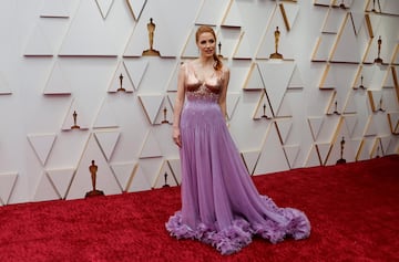 Jessica Chastain, de Gucci.