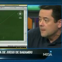 El Chiringuito demostró el fuera de juego de Bakambu por 14cm