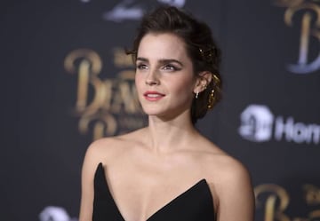 Emma Watson en la premiere de La Bella y la Bestia