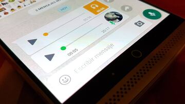 Cómo enviar una nota de voz sin abrir WhatsApp