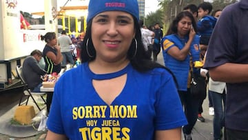 La afición de Tigres y Rayadas convivieron previo al juego, el ambiente en todo momento fue armónico.