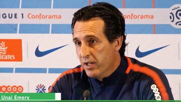 El 'recado' de Emery al Barça y al Madrid por Mbappé y Neymar