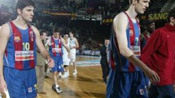 <b>ADELANTE. </B>El Barça se ha metido en la segunda fase pese a perder en el Palau.