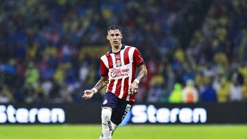 during the game America vs Guadalajara, corresponding to Round 08 of the Torneo Apertura 2023 of the Liga BBVA MX, at Azteca Stadium, on September 16, 2023.
<br><br>
durante el partido America vs Guadalajara, correspondiente a la Jornada 08 del Torneo Apertura 2023 de la Liga BBVA MX, en el Estadio Azteca, el 16 de Septiembre de 2023.