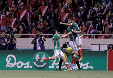 El empate de México en Costa Rica en imágenes