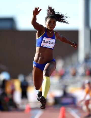 Caterine es campeona mundial y medalla de plata olímpica.