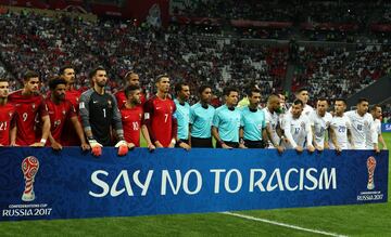 Las mejores imágenes del Portugal-Chile en Kazán