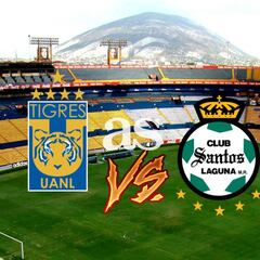 Tigres vs Santos Laguna (2-1): Resumen del partido y goles