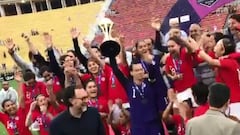 ¡Gigantes!: así festejó la Roja femenina su título en Brasil