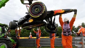 Sergio P¨¦rez (Red Bull RB19). Hungaroring, Hungr¨ªa. F1 2023.